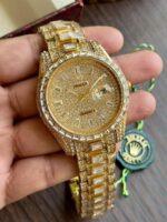 Rolex Diamond Full Gold - Automatic Watches | Buy Online at Best Price