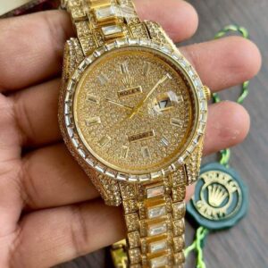 Rolex Diamond Full Gold - Automatic Watches | Buy Online at Best Price