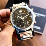 Emporio Armani men’s Silver - Branded First Copy Watches | Buy Online at Best Price