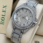 Rolex Arabic Silver Diamond - Branded First Copy Watches | Buy Online at Best Price