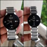 Rado Jubile Black & Silver Couple - Black Colour Watches | Buy Online at Best Price