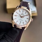 Omega Seamaster Aqua Brown & white - Automatic Watches | Buy Online at Best Price