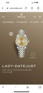 Rolex Lady Date Just - Automatic Watches | Buy Online at Best Price