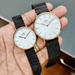 Daniel Wellington PETITE Black & White - Black Colour Watches | Buy Online at Best Price