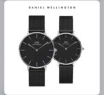 Daniel Wellington PETITE Black & Silver - Black Colour Watches | Buy Online at Best Price