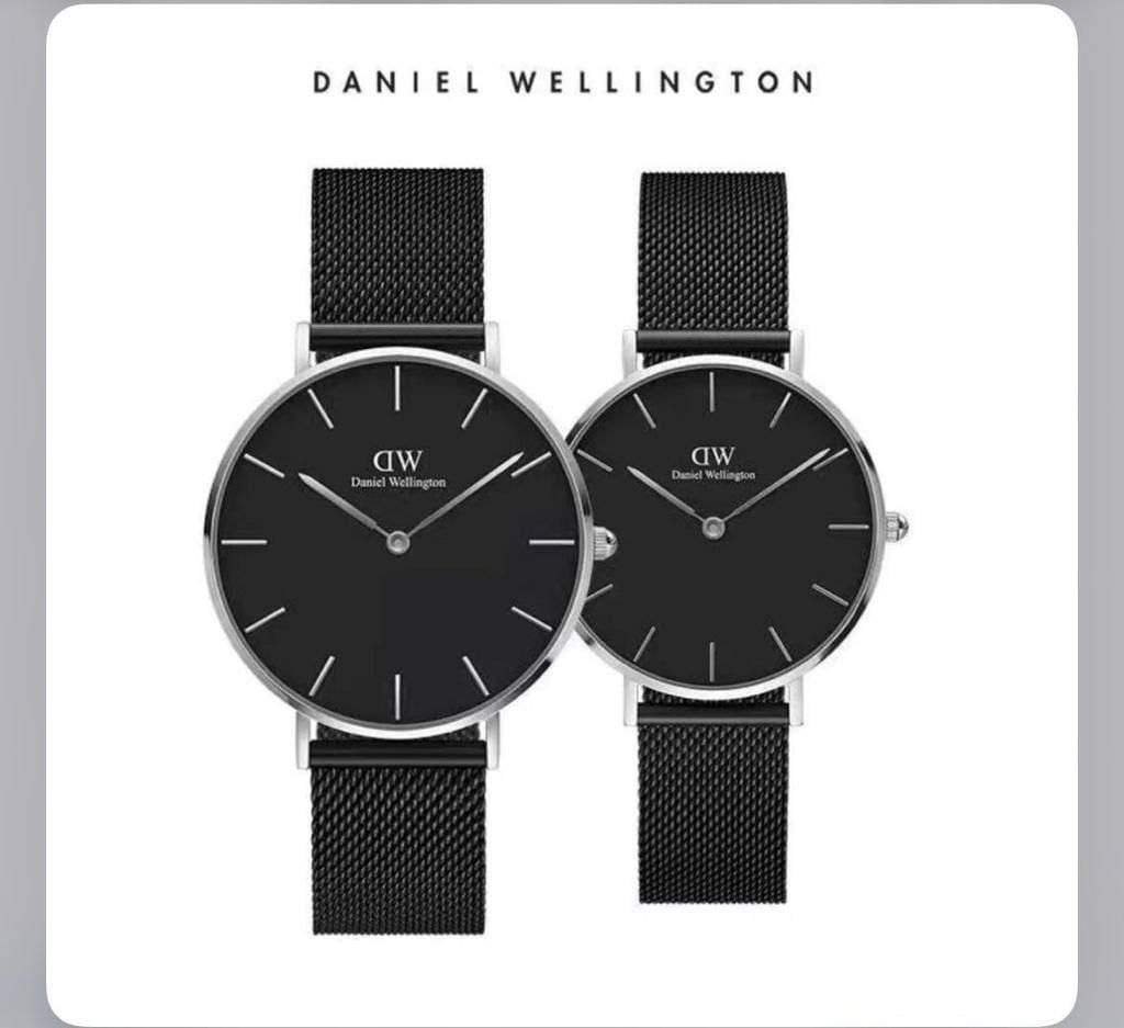 Daniel Wellington PETITE Black & Silver