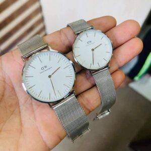 Daniel Wellington Silver & White - Branded First Copy Watches | Buy Online at Best Price