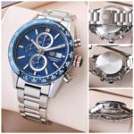 TAG Heuer chronograph Blue Dial - Branded First Copy Watches | Buy Online at Best Price