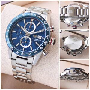 TAG Heuer chronograph Blue Dial - Branded First Copy Watches | Buy Online at Best Price