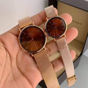 Daniel Wellington PETITE Gold & Red - Branded First Copy Watches | Buy Online at Best Price