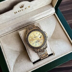 Rolex Submariner Handcrafted (Gold Dial) - Branded First Copy Watches | Buy Online at Best Price