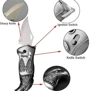 Knife lighter Silver