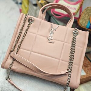 Premium High Quality Genuine Patent Leather Versace Bag (Pink)