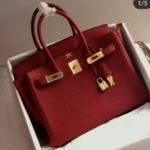 Hermes Birkin Red Hand Bag - Accessories | Buy Online at Best Price