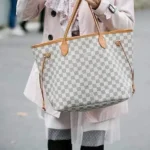 Louis Vuitton Neverfull White Tote With Wallet - Accessories | Buy Online at Best Price