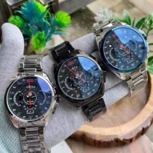 Tag Heuer SLS Silver & Black