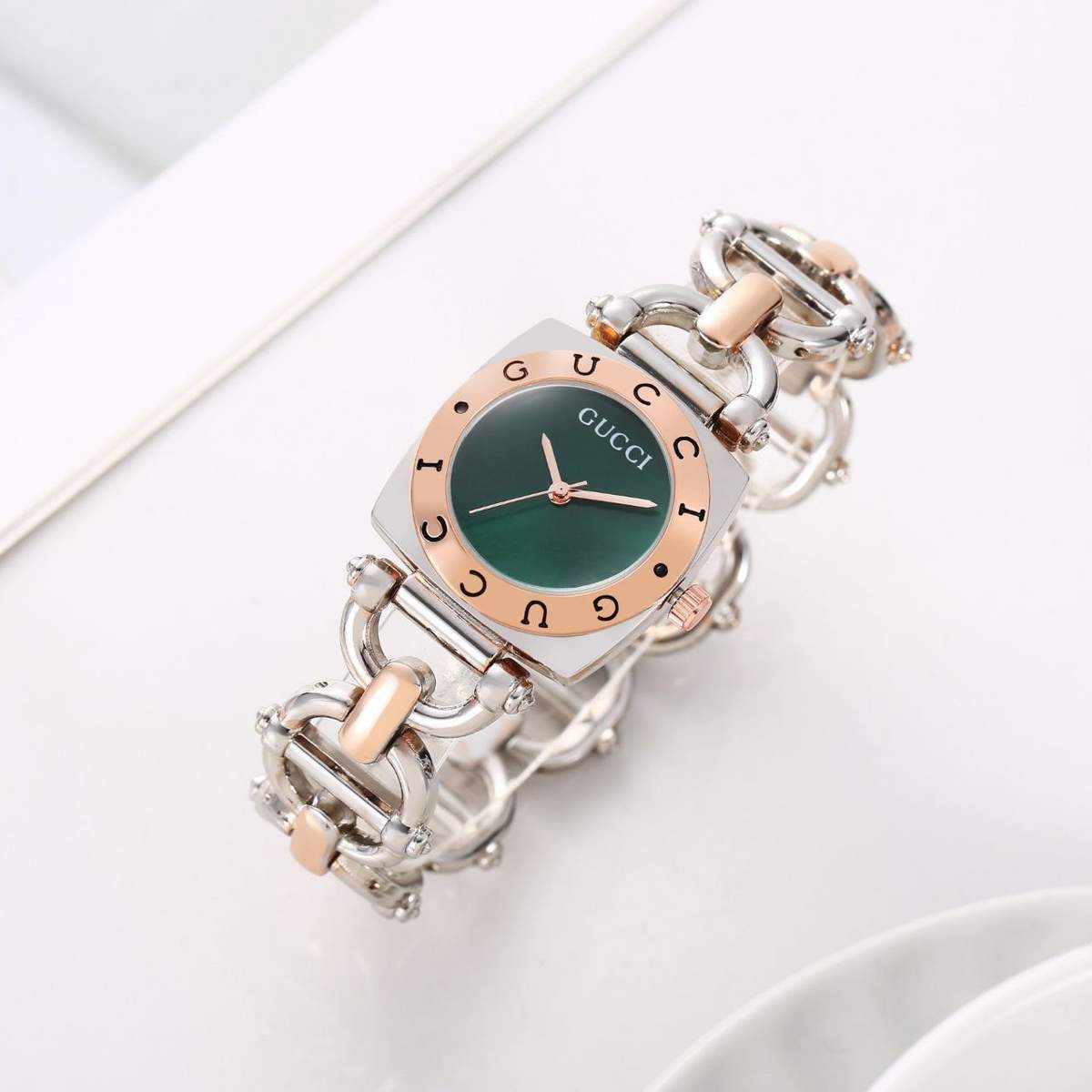 Gucci Mother of Pearl Green Dial