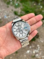 Diesel 10 bar Silver & White - Branded First Copy Watches | Buy Online at Best Price