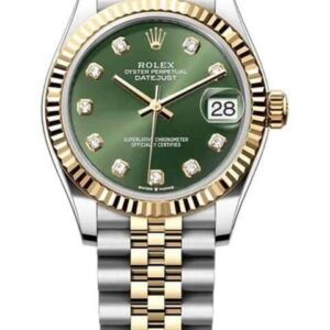 Rolex DateJust Green Dial
