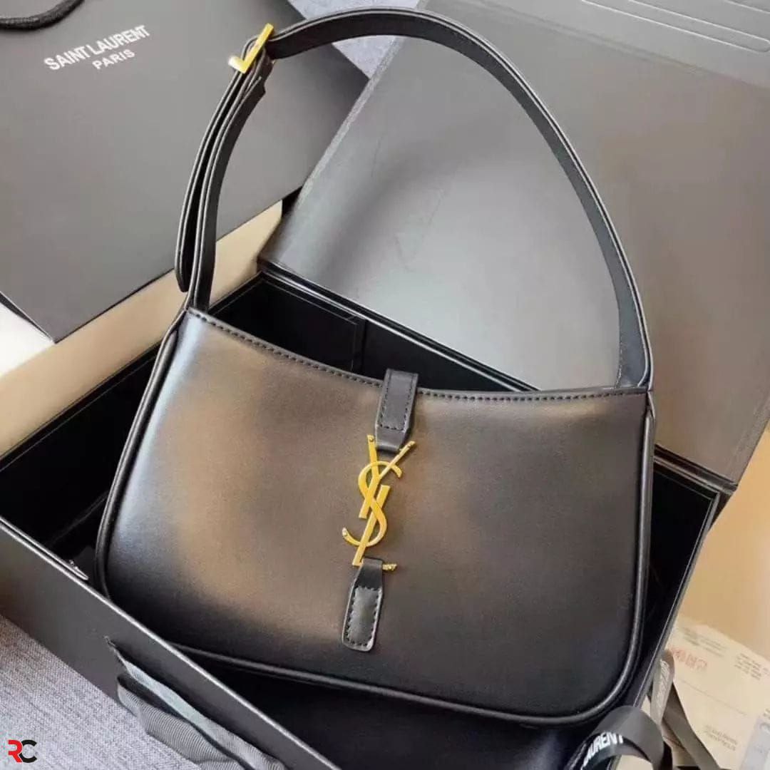 YSL Hobo Shoulder Bag (Full Black)