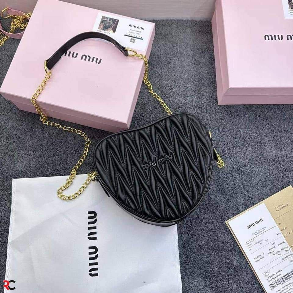 MIU MIU Side Sling Bag (Black)