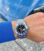 Classy Rolex Oyster Perpetual GMT Batman Watch (APS108) - Accessories | Buy Online at Best Price