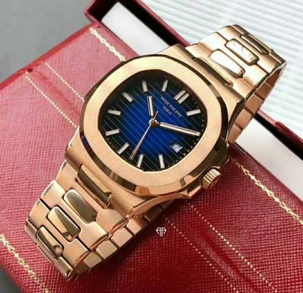 Trendy Patek Philippe Copper Black Watch (APS74)