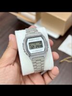 Casio Vintage Watch Men - Silver