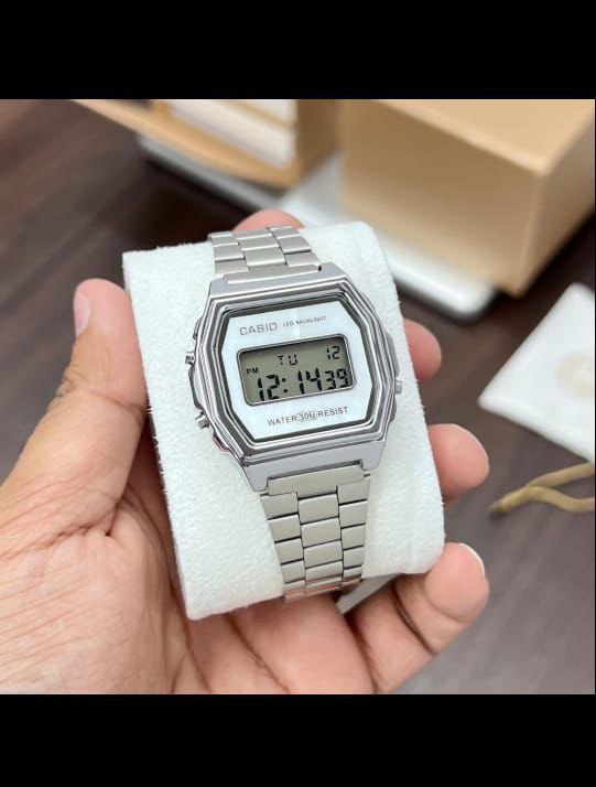 Casio Vintage Watch Men – Silver