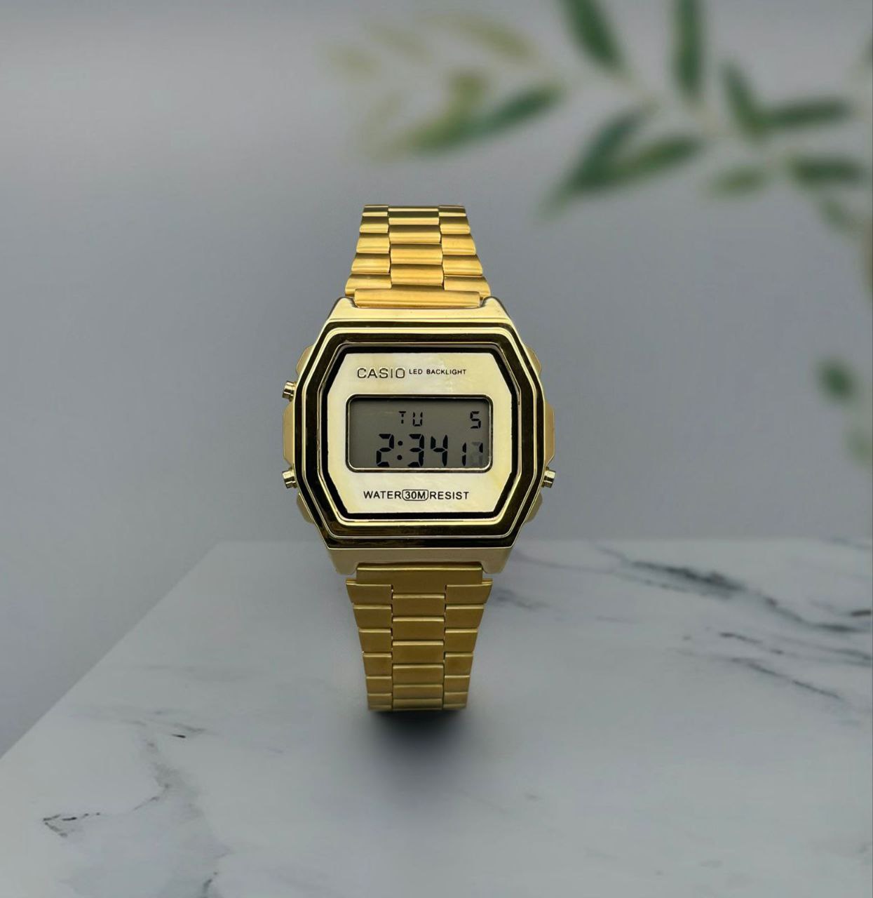 Casio Vintage Watch Men – Gold