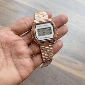 Casio Vintage Watch Men – Rose Gold