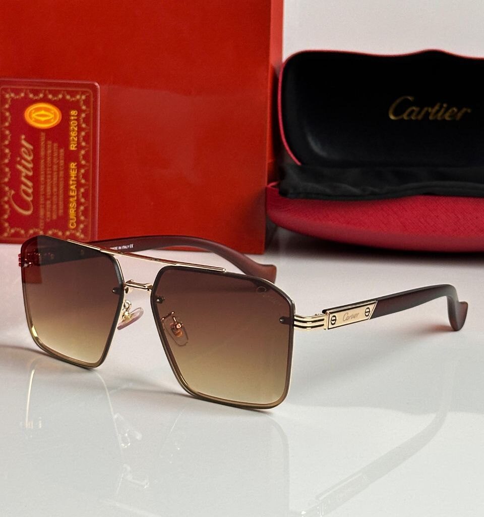 Cartier CT-8220805 Unisex Sunglasses