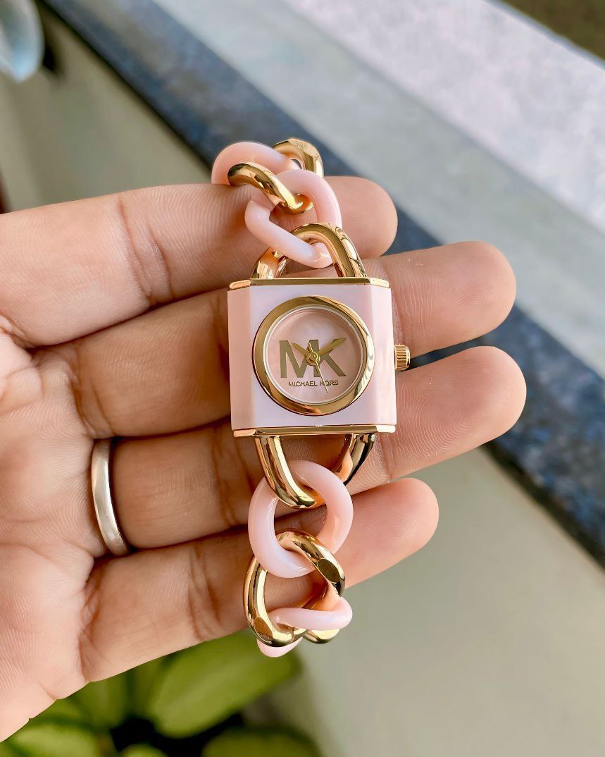 Michael Kors Chain Lock Watch