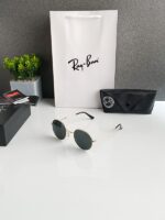 Classy Rayban Gold Black Sunglasses - Accessories | Buy Online at Best Price