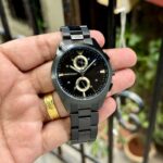 First Copy Emporio Armani Claudio Black Watch - Accessories | Buy Online at Best Price