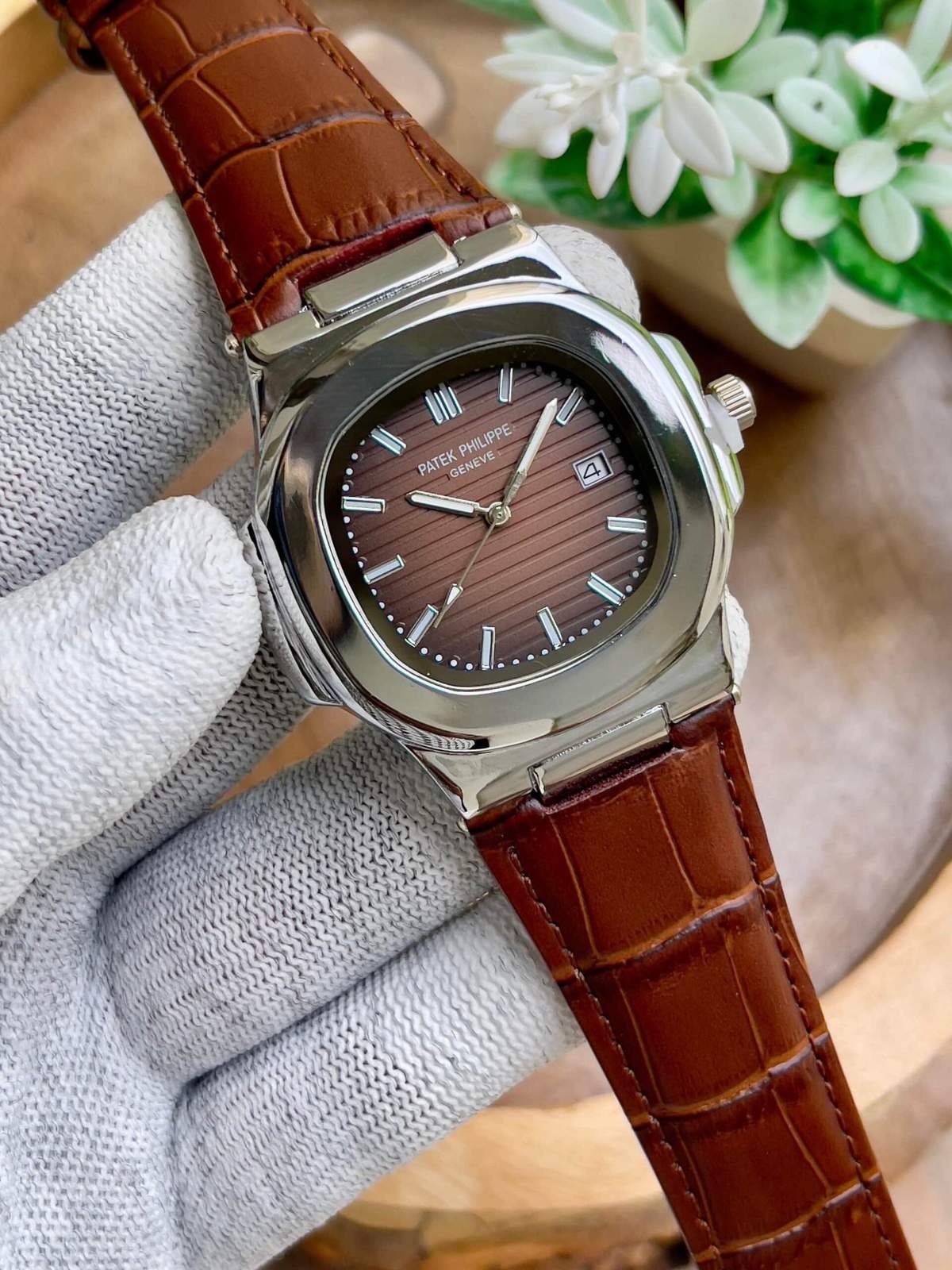 Patek Philippe Brown & Silver