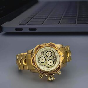 Invicta Venom Chronograph Gold