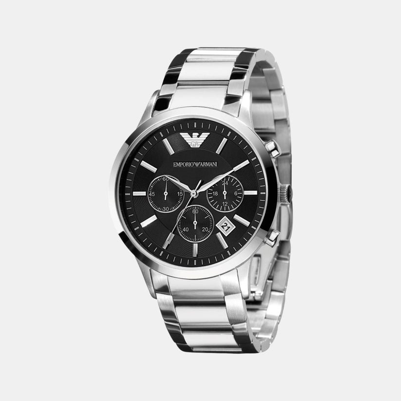 Emporio Armani Classic Chronograph Analog Black Dial Men’s Watch AR2434