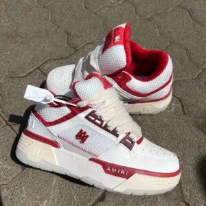 Amiri Ma-1 Low “White Beige Red” - 7a first copy shoes | Buy Online at Best Price