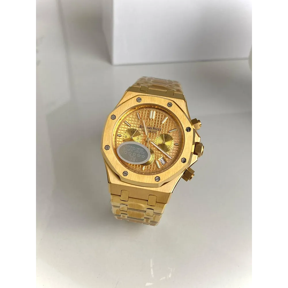 Men Classy Audemars Piguet Watch, Gold (SG507)