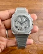 BVLGARI Chronograph Grey Met First Copy - Accessories | Buy Online at Best Price