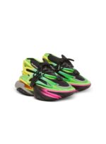 Balmain Unicorn Panelled Green Sneaker - 7a first copy shoes | Buy Online at Best Price