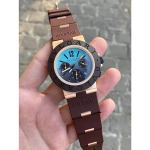 Stylish Bvlgari Watch For Men, 40mm (SG588)