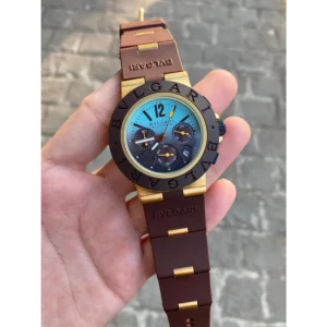 Stylish Bvlgari Watch For Men, 40mm (SG589)