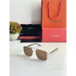 Cartier Sunglasses For Men Sliver Brown - Accessories | Buy Online at Best Price