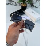 Gold Black Chrome Heart Sunglasses For Men - Accessories | Buy Online at Best Price