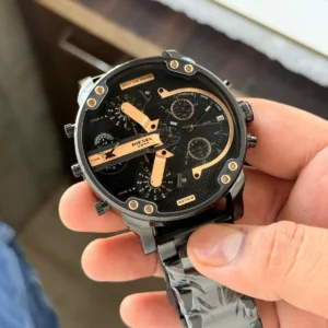Diesel Big Daddy Black Rose Gold - Accessories | Buy Online at Best Price