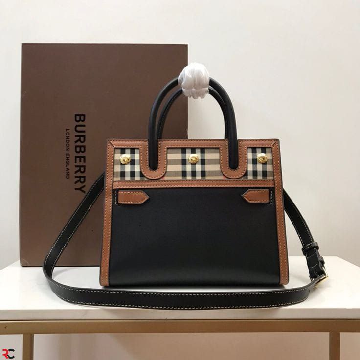 Burberry Mini Vintage Tote Bag 12A High-End Quality