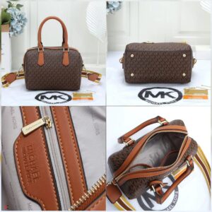 Michael Kors MK Boston Sling Hand Bag Brown