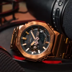 First Copy Casio G-Shock GM2100 – Gold and Black for Men